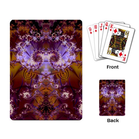 Fractal246 Playing Cards Single Design from Custom Dropshipper Back