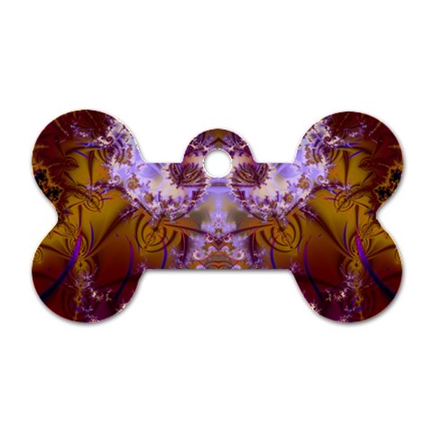Fractal246 Dog Tag Bone (Two Sides) from Custom Dropshipper Front