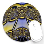 Fractal247 Round Mousepad