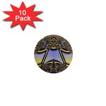 Fractal247 1  Mini Magnet (10 pack) 