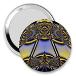 Fractal247 3  Handbag Mirror