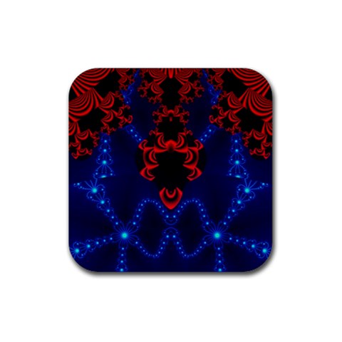 Fractal248 Rubber Coaster (Square) from Custom Dropshipper Front