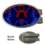 Fractal248 Money Clip (Oval)