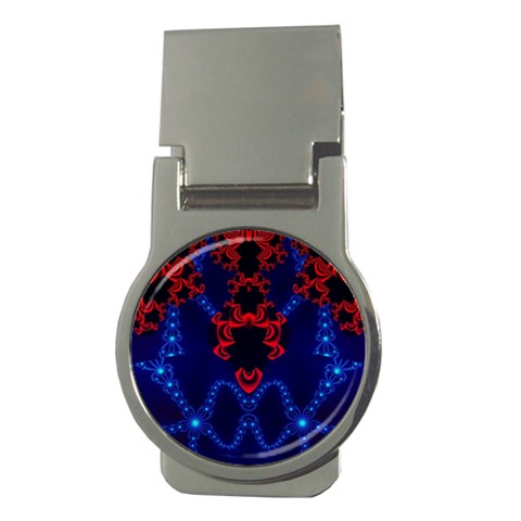 Fractal248 Money Clip (Round) from Custom Dropshipper Front