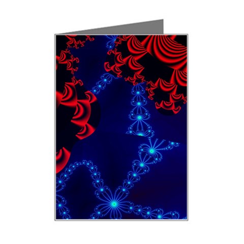 Fractal248 Mini Greeting Card from Custom Dropshipper Left