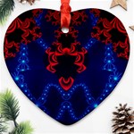 Fractal248 Heart Ornament (Two Sides)