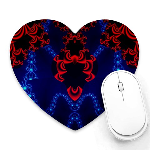 Fractal248 Mousepad (Heart) from Custom Dropshipper Front