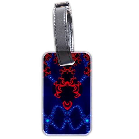 Fractal248 Luggage Tag (two sides) from Custom Dropshipper Front