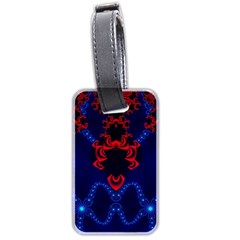 Fractal248 Luggage Tag (two sides) from Custom Dropshipper Front