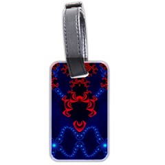 Fractal248 Luggage Tag (two sides) from Custom Dropshipper Back