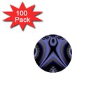 Fractal250 1  Mini Button (100 pack) 