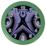 Fractal250 Color Wall Clock