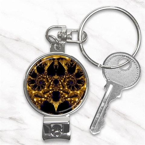 Fractal252 Nail Clippers Key Chain from Custom Dropshipper Front
