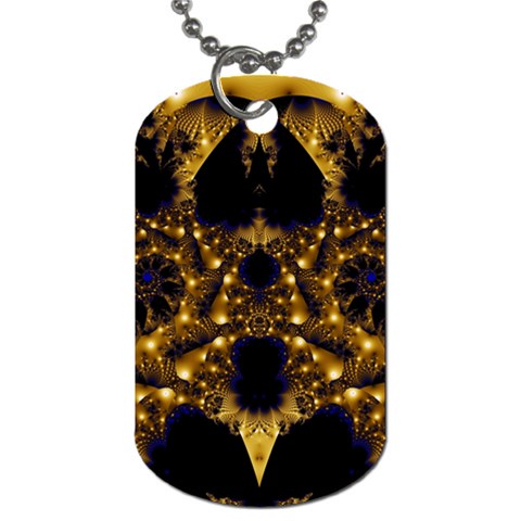 Fractal252 Dog Tag (Two Sides) from Custom Dropshipper Front