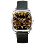 Fractal252 Square Metal Watch
