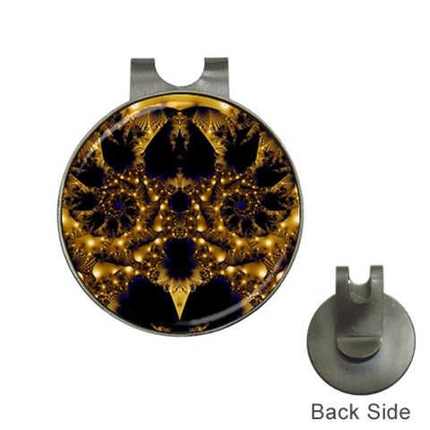 Fractal252 Golf Ball Marker Hat Clip from Custom Dropshipper Front