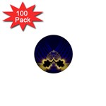 Fractal253 1  Mini Button (100 pack) 