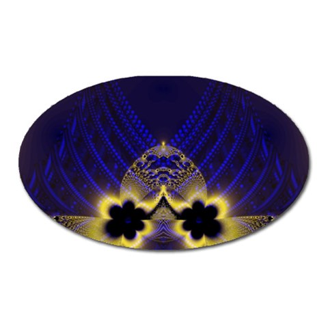 Fractal253 Magnet (Oval) from Custom Dropshipper Front