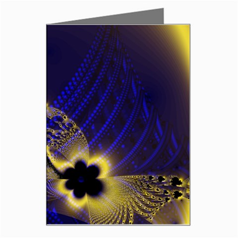 Fractal253 Greeting Card from Custom Dropshipper Left