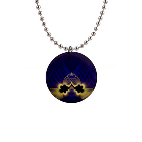 Fractal253 1  Button Necklace from Custom Dropshipper Front