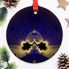 Fractal253 Round Ornament (Two Sides) from Custom Dropshipper Back