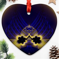 Fractal253 Heart Ornament (Two Sides) from Custom Dropshipper Front