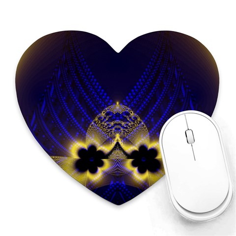 Fractal253 Mousepad (Heart) from Custom Dropshipper Front
