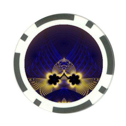 Fractal253 Poker Chip Card Guard from Custom Dropshipper Front