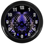 Fractal254 Wall Clock (Black)