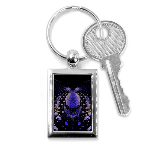 Fractal254 Key Chain (Rectangle) from Custom Dropshipper Front