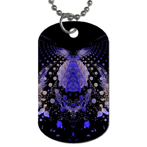 Fractal254 Dog Tag (One Side) from Custom Dropshipper Front