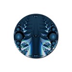 Fractal255 Rubber Coaster (Round)