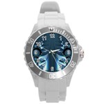 Fractal255 Round Plastic Sport Watch Large