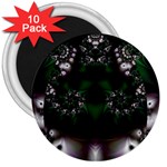 Fractal256 3  Magnet (10 pack)