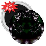 Fractal256 3  Magnet (100 pack)
