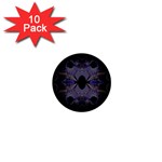Fractal257 1  Mini Button (10 pack) 