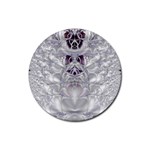 Fractal258 Rubber Coaster (Round)
