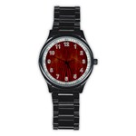 Fractal259 Men s Stainless Steel Round Dial Analog Watch