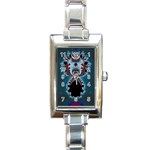Fractal260 Rectangular Italian Charm Watch