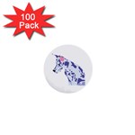 Great Dane 1  Mini Button (100 pack) 
