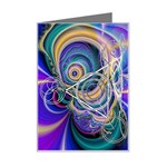 Crop Circle Abstract Mini Greeting Card