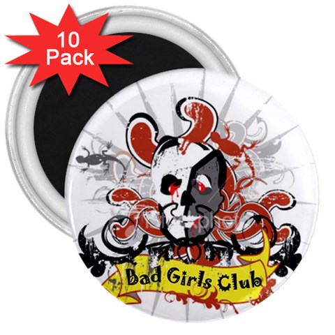Bad Girls Club 3  Magnet (10 pack) from Custom Dropshipper Front