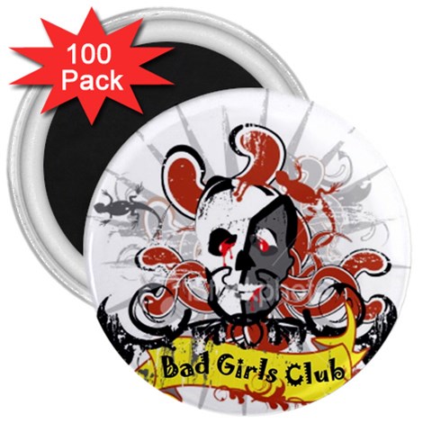 Bad Girls Club 3  Magnet (100 pack) from Custom Dropshipper Front