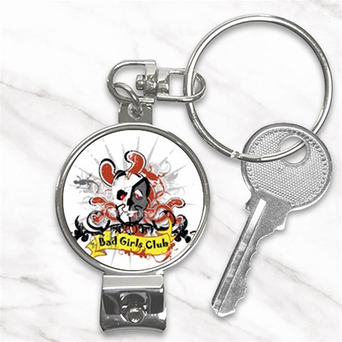 Bad Girls Club Nail Clippers Key Chain from Custom Dropshipper Front