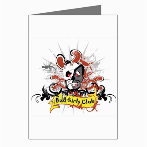 Bad Girls Club Greeting Card from Custom Dropshipper Left