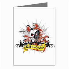 Bad Girls Club Greeting Cards (Pkg of 8) from Custom Dropshipper Left