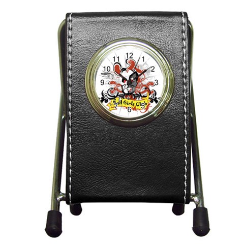 Bad Girls Club Pen Holder Desk Clock from Custom Dropshipper Front