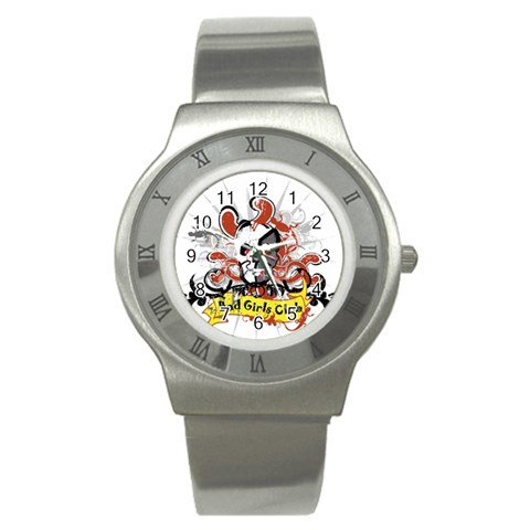 Bad Girls Club Stainless Steel Watch from Custom Dropshipper Front