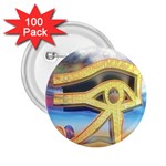 Horus Eye1 2.25  Button (100 pack)