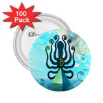 Star Nation Octopus 2.25  Button (100 pack)